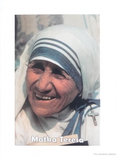 Matka Tereza (papírový obrázek)
