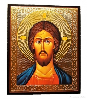 Kristus (ikona na dřevě)