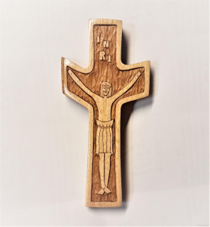 Kříž dřevořezba