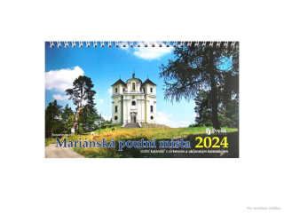 Mariánská poutní místa - stolní kalendář 2024