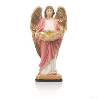 Anděl stojící - kropenka (20 cm)