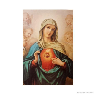Nejsvětější Srdce Mariino (pohlednice)