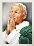 Jan Pavel II. - diamantové malování (30x40cm)