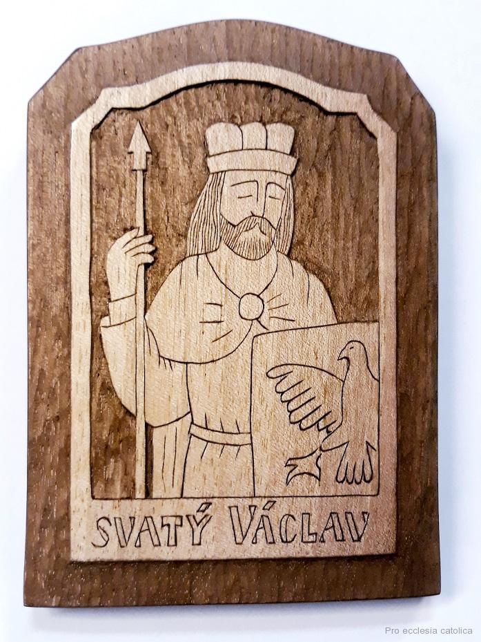 sv. Václav dřevokresba