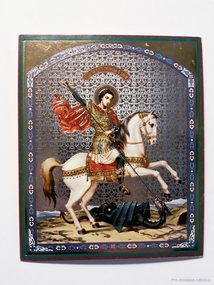 Svatý Jiří (papírová ikona)