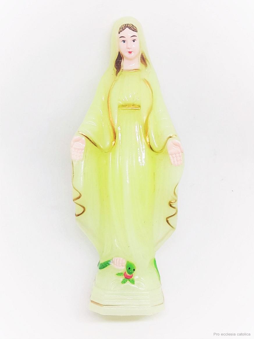 Panna Maria - Immaculata - soška 15 cm (fosfor)