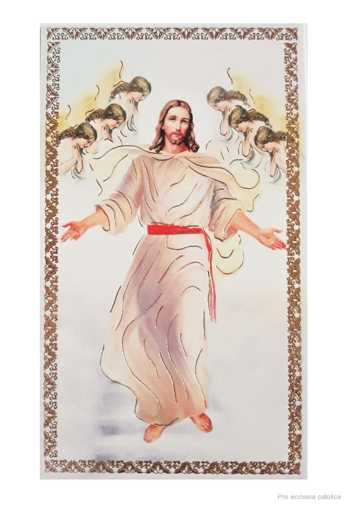 Pán Ježíš Vzkříšený (papírový obrázek)