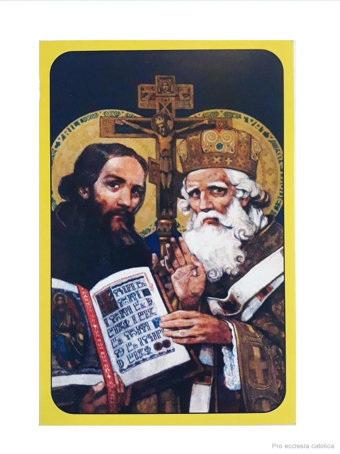 Svatý Cyril a Metoděj (papírový obrázek)