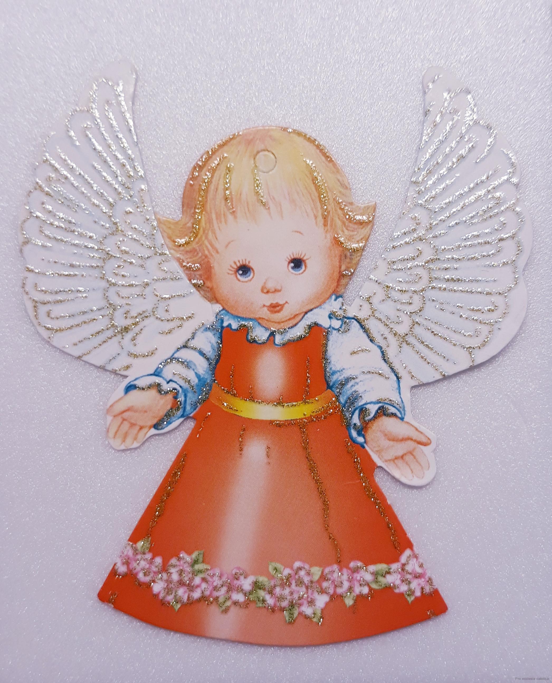 Papírový andělíček (různé barvy)