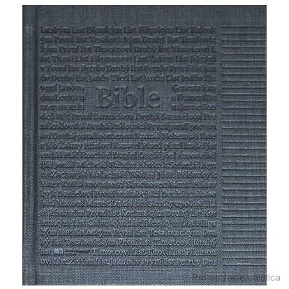 Bible "poznámková" - antracitová