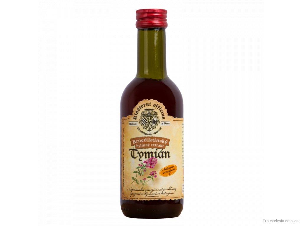 Benediktinský bylinný extrakt TYMIÁN 290g