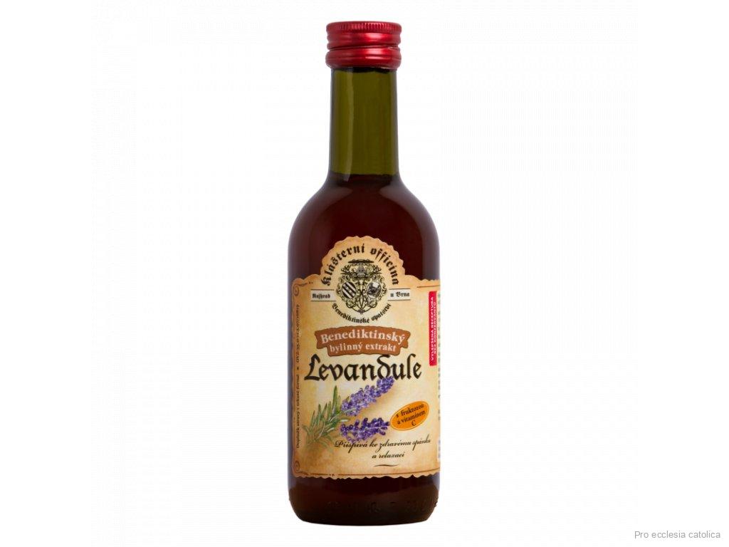Benediktinský bylinný extrakt LEVANDULE 290g