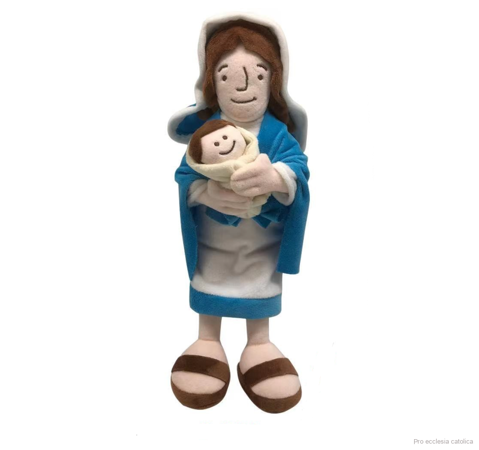 Panna Maria s Ježíškem (plyšová hračka)