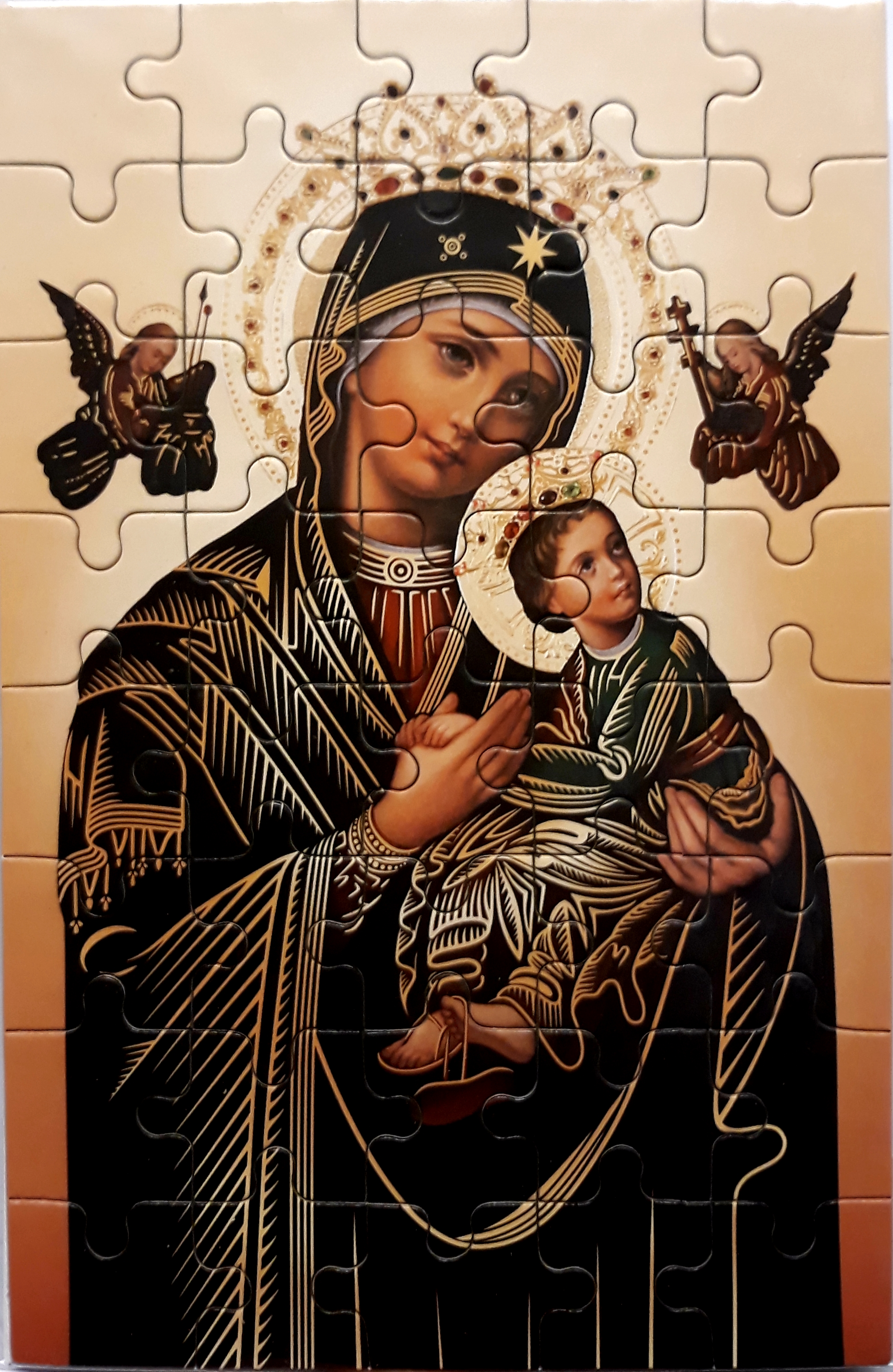 Puzzle Matka Ustavičné pomoci