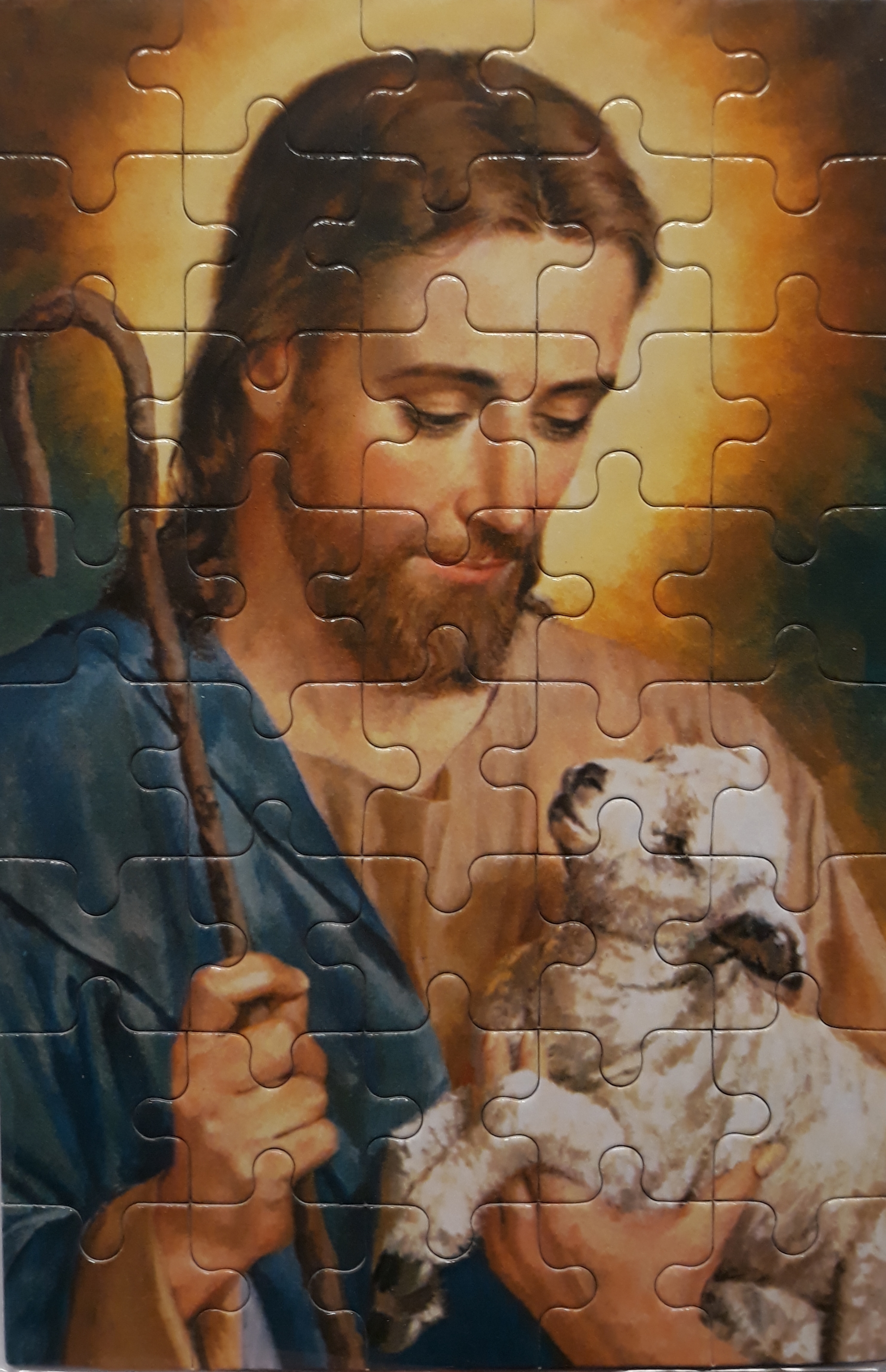 Puzzle Pán Ježíš, dobrý pastýř