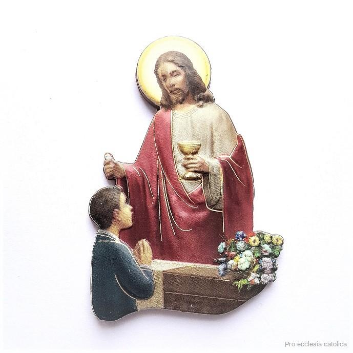 První svaté přijímání - chlapec (plastická magnetka)