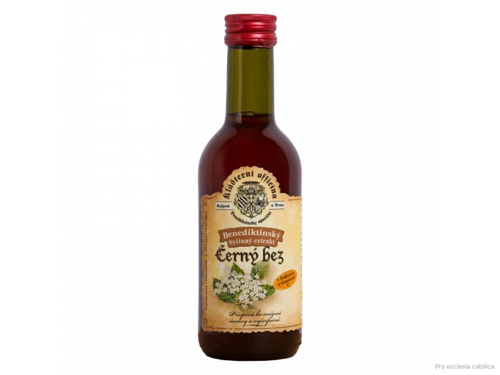 Benediktinský bylinný extrakt ČERNÝ BEZ 290 g