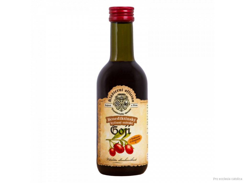 Benediktinský bylinný extrakt GOJI 290 g