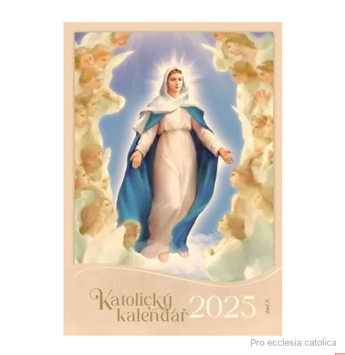 Katolický nástěnný kalendář 2025