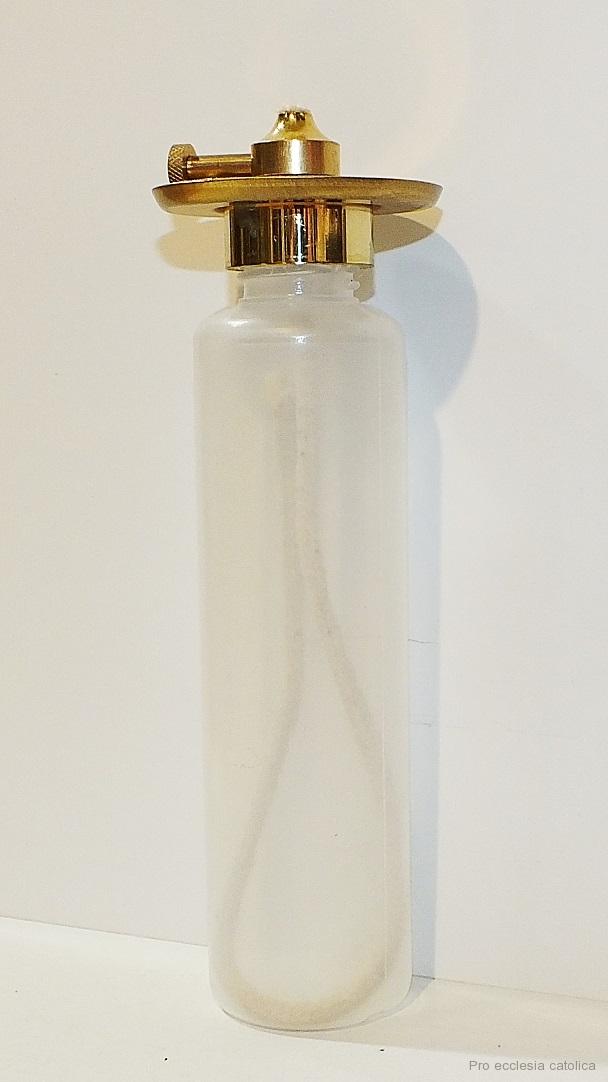 Vklad s regulátorem knotu (do svící na olej o průměru 6 cm)
