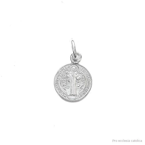Benediktinská medailka (stříbro) 1 cm