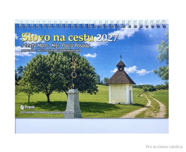 Stolní kalendář 2027 - Slovo na cestu