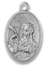 Medailka Sv. Barbora (bižuterie)