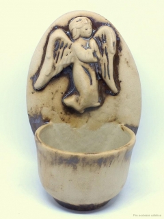 Kropenka - anděl (keramika)