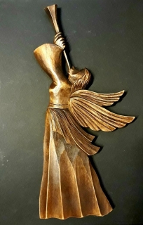 Dřevěný anděl (hrající)