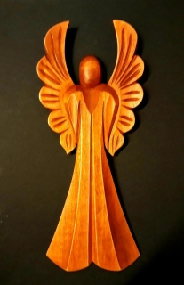 Dřevěný anděl (souměrný)