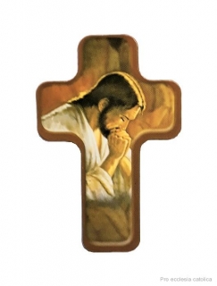 Ježíš, kříž (magnetický obrázek)