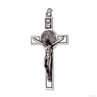 Benediktinský křížek (7,3 cm) patina