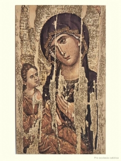 Panna Maria (papírový obrázek)