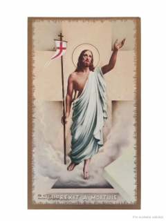 Kristus vítězný (papírový obrázek)