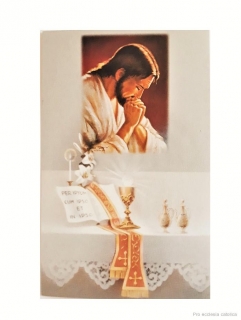 Eucharistie, Ježíš (papírový obrázek)