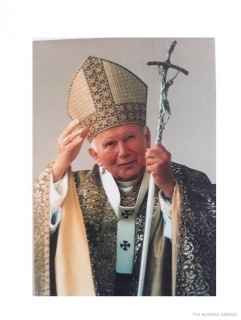 Svatý Jan Pavel II. (papírový obrázek)