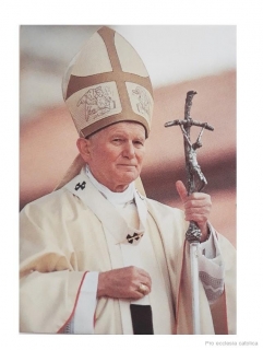 Svatý Jan Pavel II. (papírový obrázek)