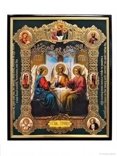 Nejsvětější Trojice Rublev (ikona v rámu)