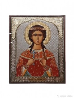 Svatá Marina (ikona na dřevěné destičce)