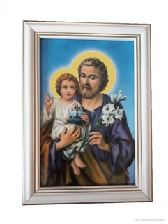 Svatý Josef (zarámovaný obraz)
