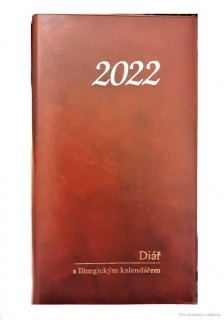 Diář malý 2022 vínový