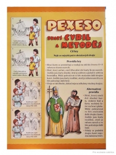 Pexeso svatí Cyril a Metoděj