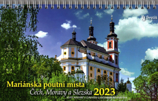 Stolní kalendář - Mariánská poutní místa 2023