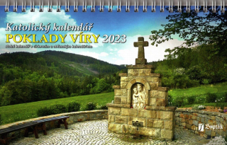 Stolní kalendář - Poklady víry 2023