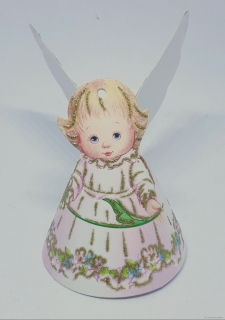 Papírový andělíček skládací (barevné varianty)