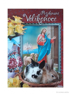 Velikonoční pohlednice - Požehnané Velikonoce