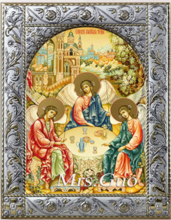 Svatá Trojice - diamantové malování (20x25cm)