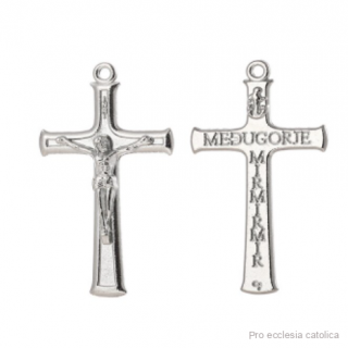 Křížek s korpusem Medugorje (bižuterie) 4,2 cm