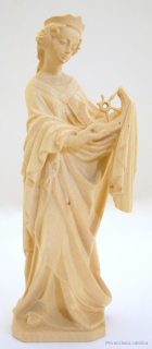 Svatá Kateřina (dřevořezba) 19,5 cm