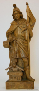 Sv. Florián (dřevořezba)